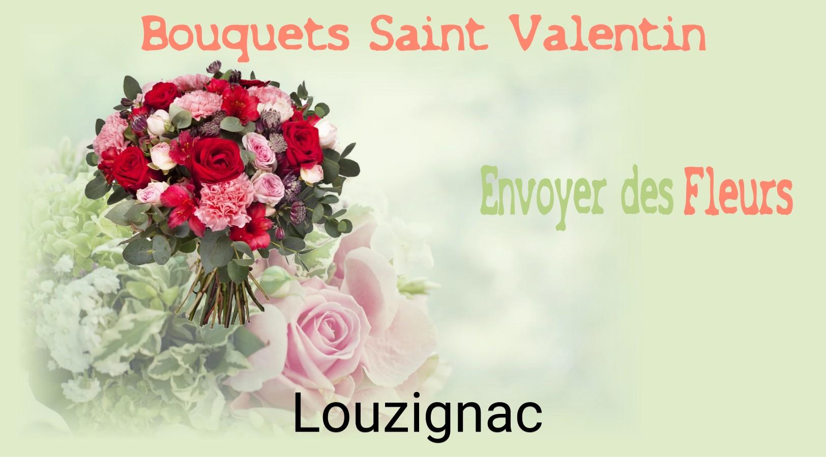 Roses de Saint-Valentin livrées à Louzignac